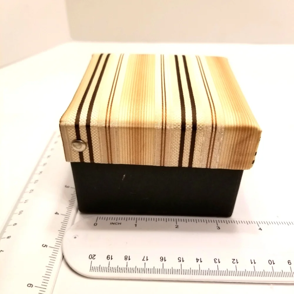 ✅Mariano Fortuni Milano Silk Pocket Square, Cuff Links, Tie, Box